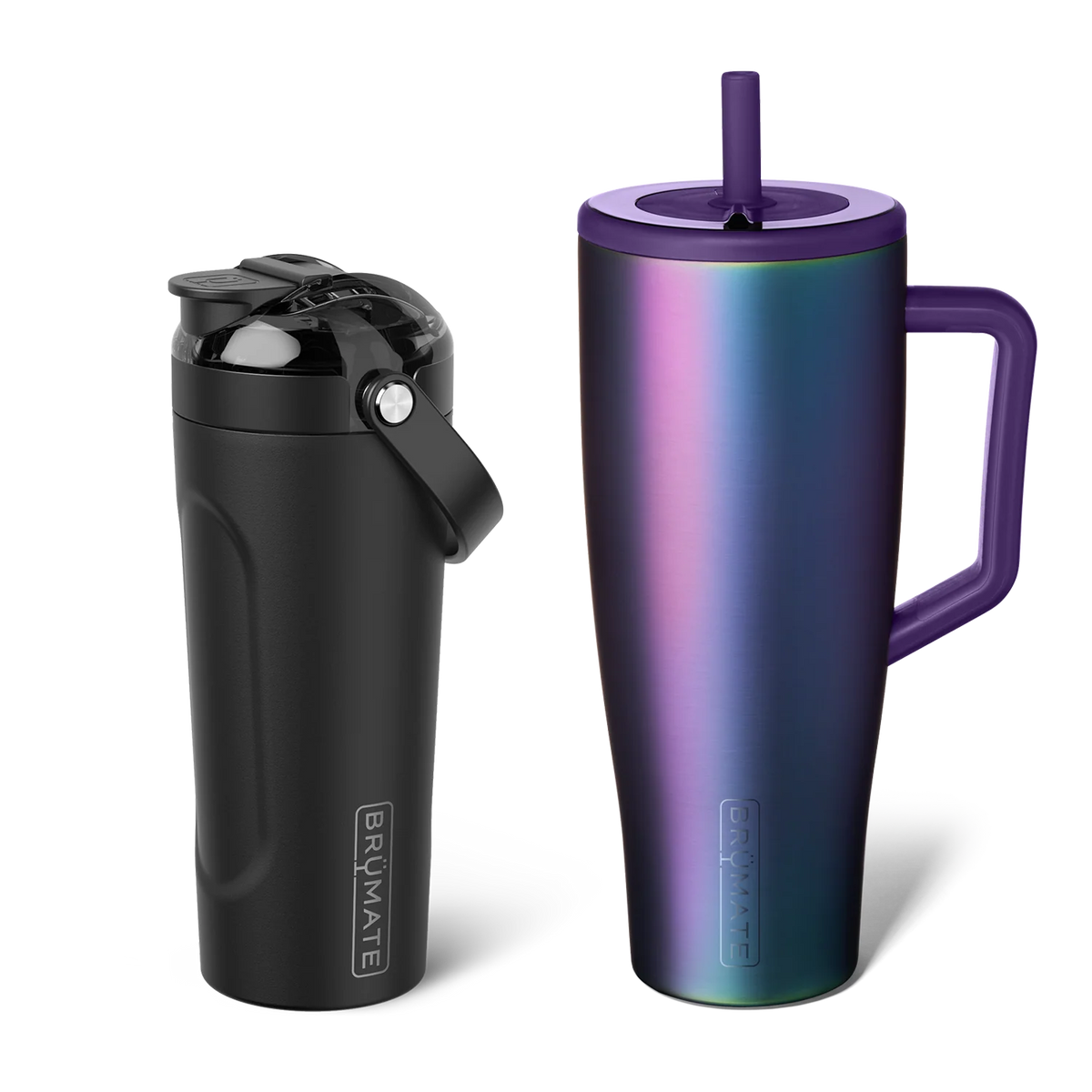 MultiShaker 25oz + Era 40oz Bundle | Matte Black & Dark Aura