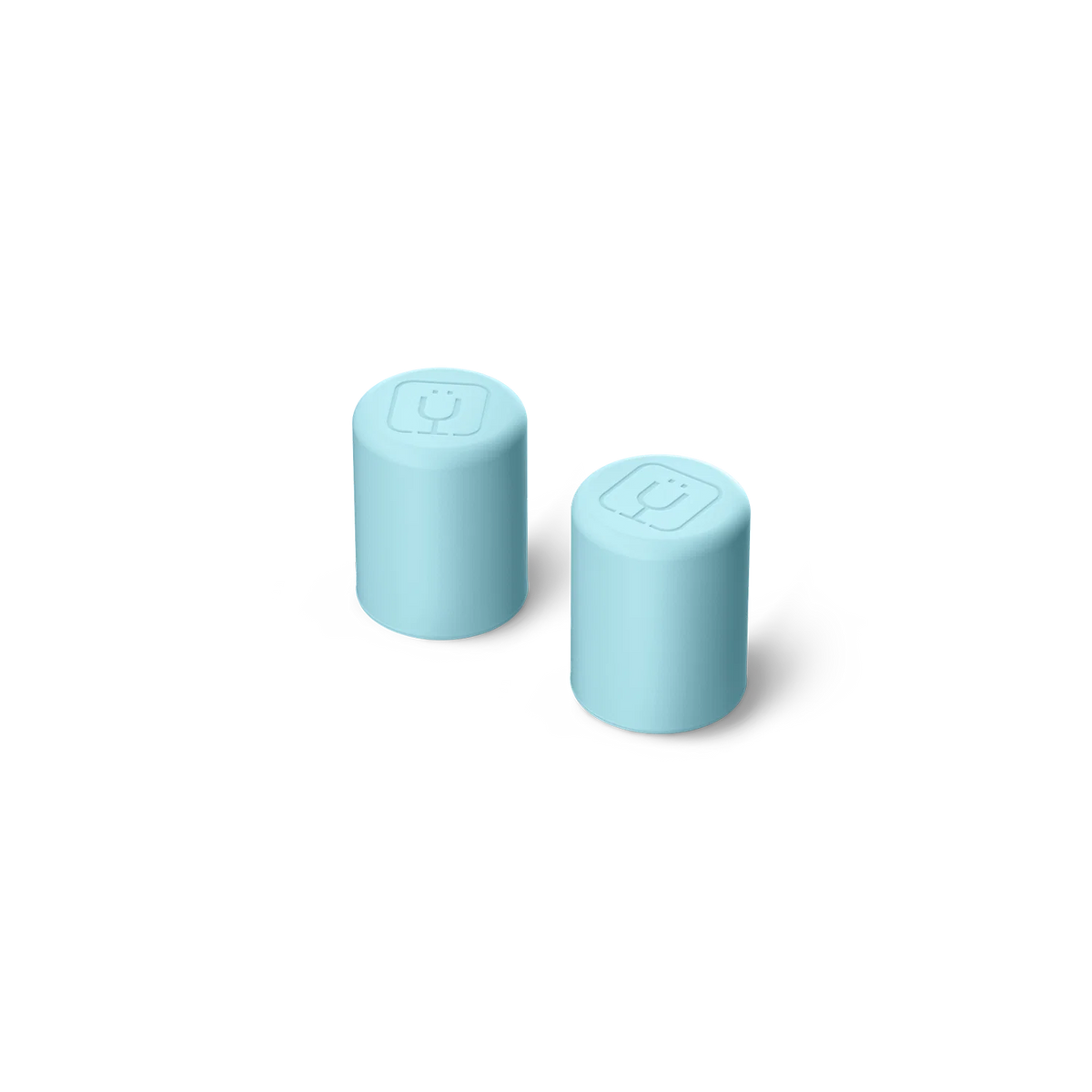 Magnetic Straw Cover | Glacier | 2-Pack