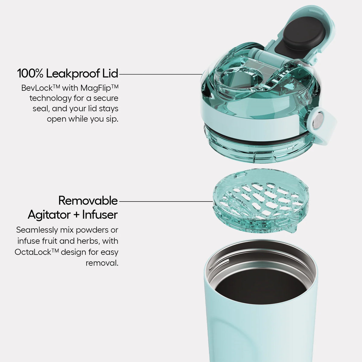 MultiShaker 25oz | Onyx Leopard