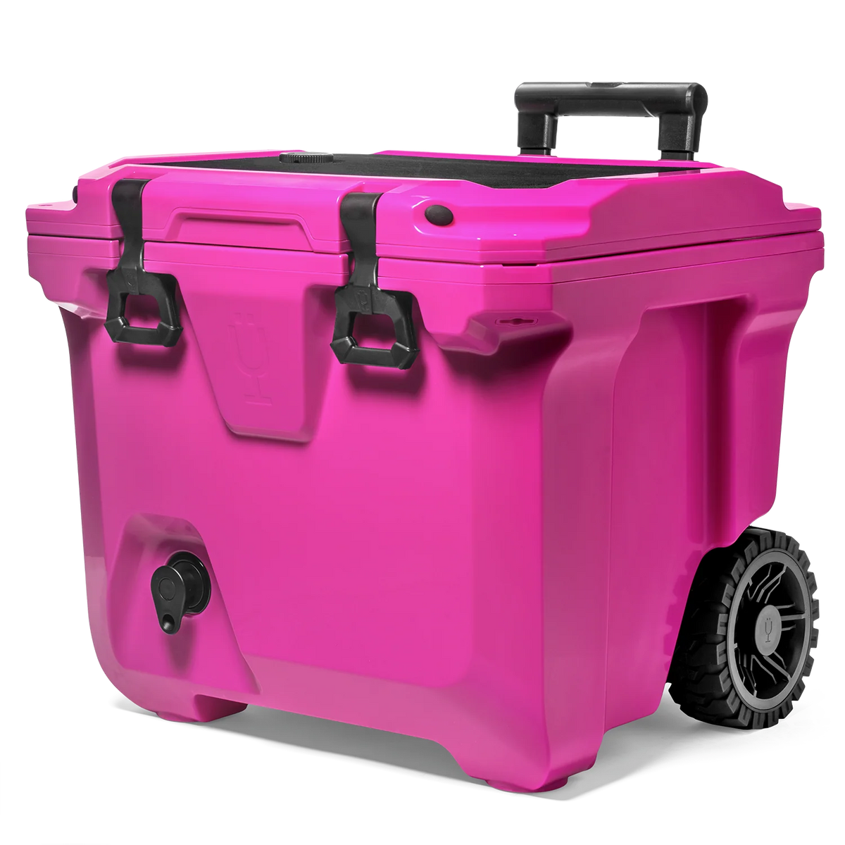 BrüTank 35-Quart Rolling Cooler | Vivid Magenta